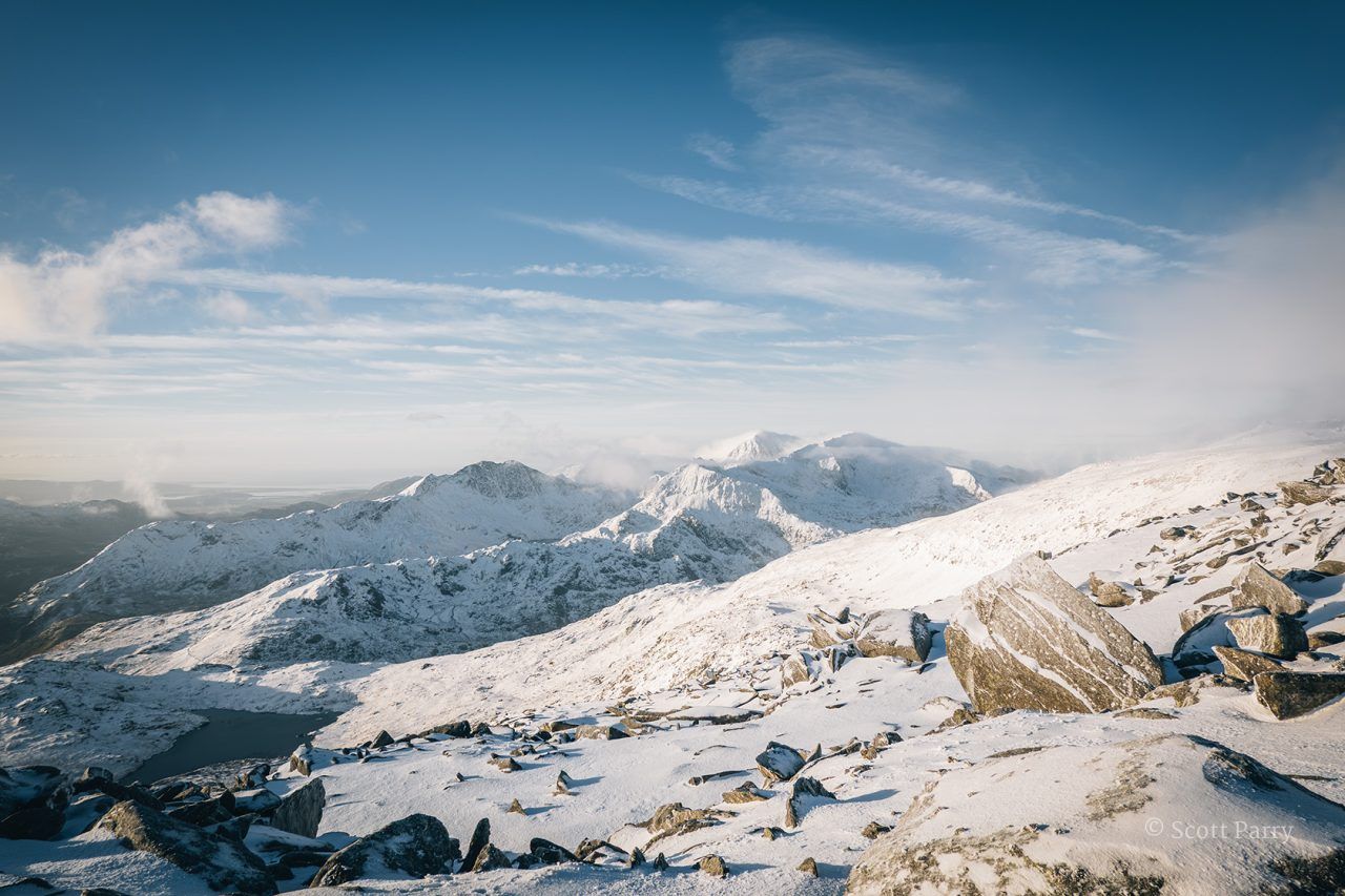 Yr Wyddfa in Winter